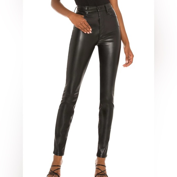 MOTHER Black Skinny Pants Sleek Design - Picture 1 of 8
